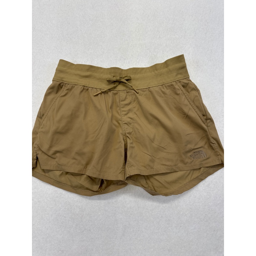 The North Face Aphrodite 2.0 Tan Khaki Hiking Shorts Womens Small